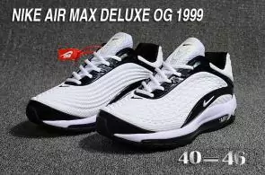 nike air max og deluxe 2018 running chaussures white black